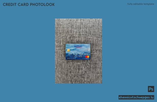 Japan Mizuho Bank Mastercard Photolook Beispielvorschau